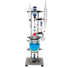 The Bench top reactor all-in-one jacketed 5000ml  Model: WRS-1501-06 Wiggens Germany